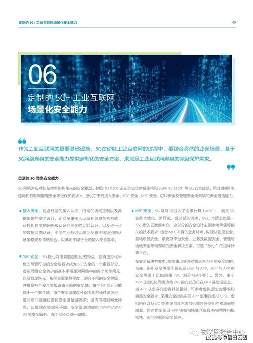5g 工业互联网安全白皮书